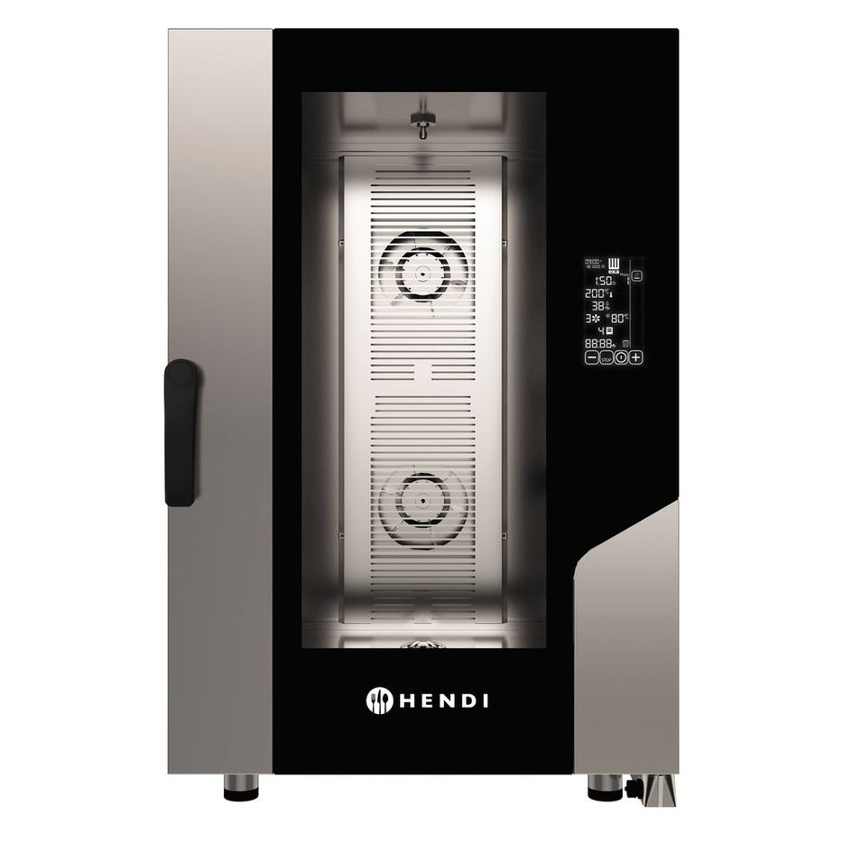 Konvektions-Dampfgarer Contact 11x GN 1/1, HENDI, 400V/15400W, 730x849x H 1130mm HENDI