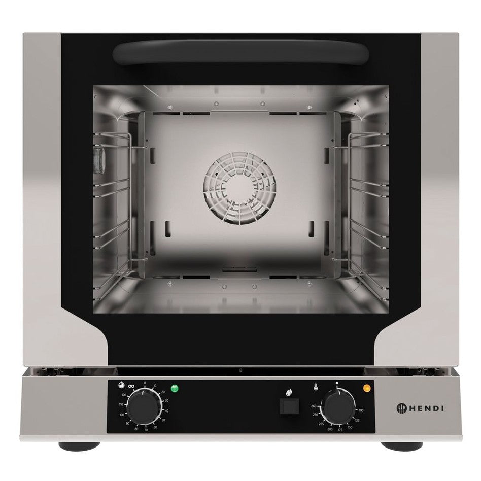 Konvektionsofen kompakt mit Beschwadung, HENDI, Evolution, 220-240V/3100W, 590x709x H 589mm HENDI