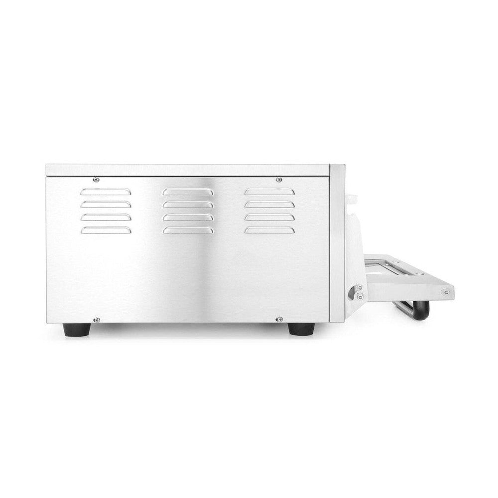 HENDI Pizzaofen kompakt – 1 Pizza Ø 35 cm, 2000 W, Schamottboden HENDI