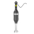 Stabmixer 350 mit variabler Geschwindigkeit und 250mm langem Stab, HENDI, Schwarz, 230V/350W, ⌀100x666mm HENDI