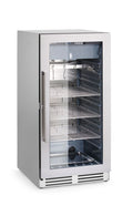 HENDI Fleischreifeschrank 233 L – Glastür, UVC-Lampe, Salzschale HENDI