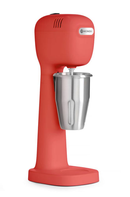 HENDI Milchshake-Mixer Bronwasser – Rot, 400 W