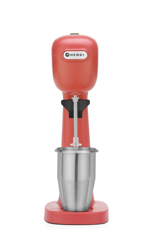 HENDI Milchshake-Mixer Bronwasser – Rot, 400 W