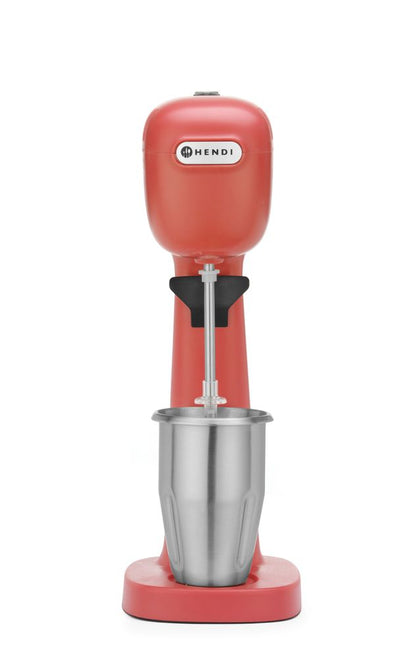 HENDI Milchshake-Mixer Bronwasser – Rot, 400 W