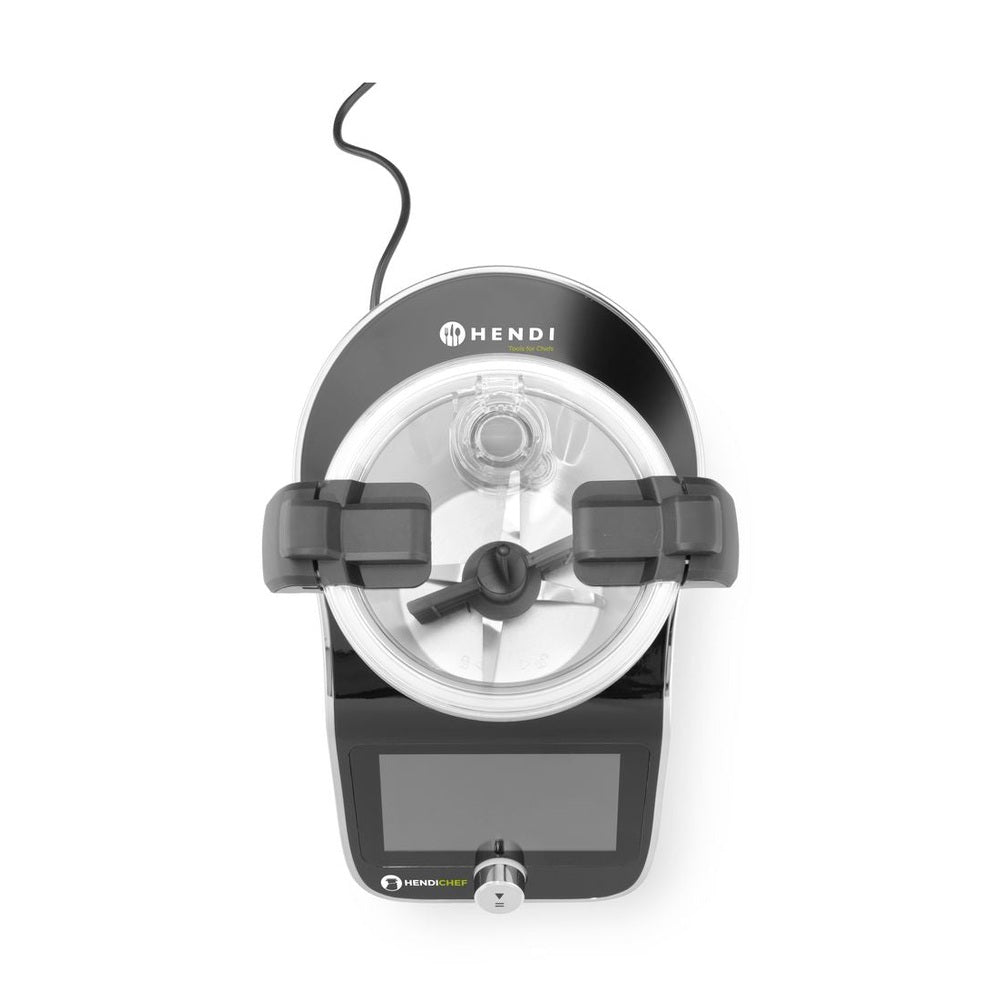 HENDI Küchenmaschine HENDICHEF Weiss – 3 l, mit Dampfgar-Set