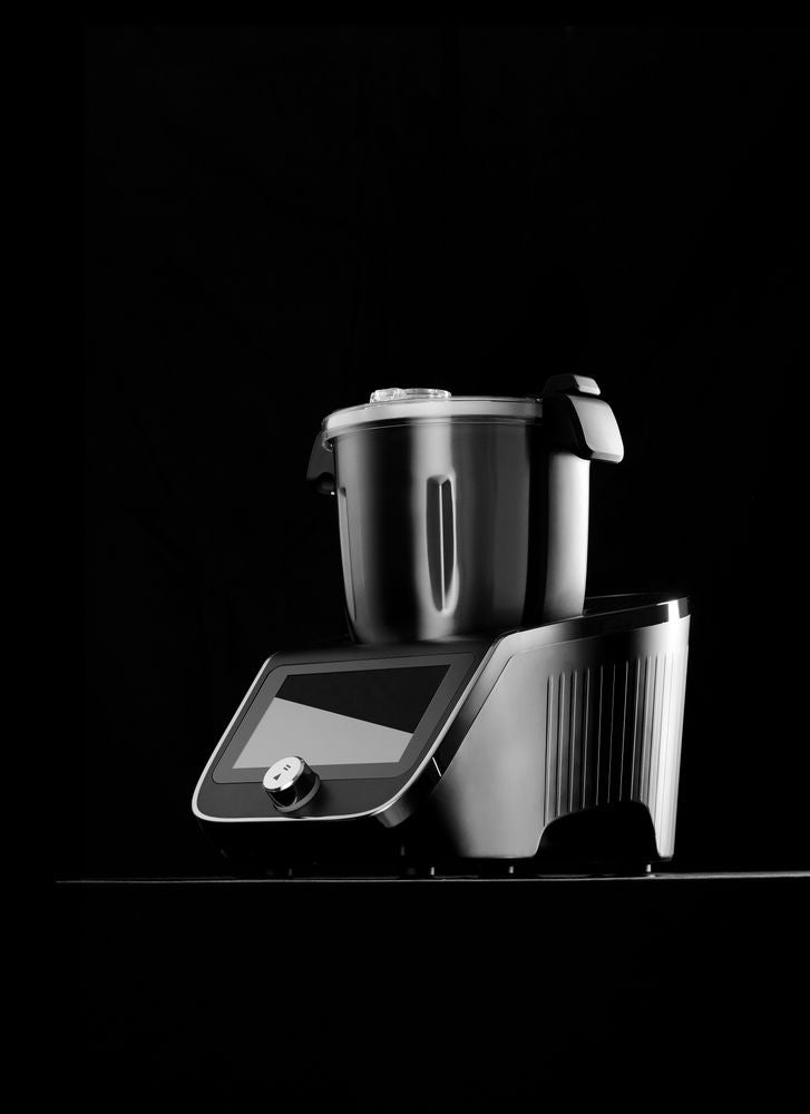 HENDI Küchenmaschine HENDICHEF Schwarz – 3 l, mit Kochfunktion