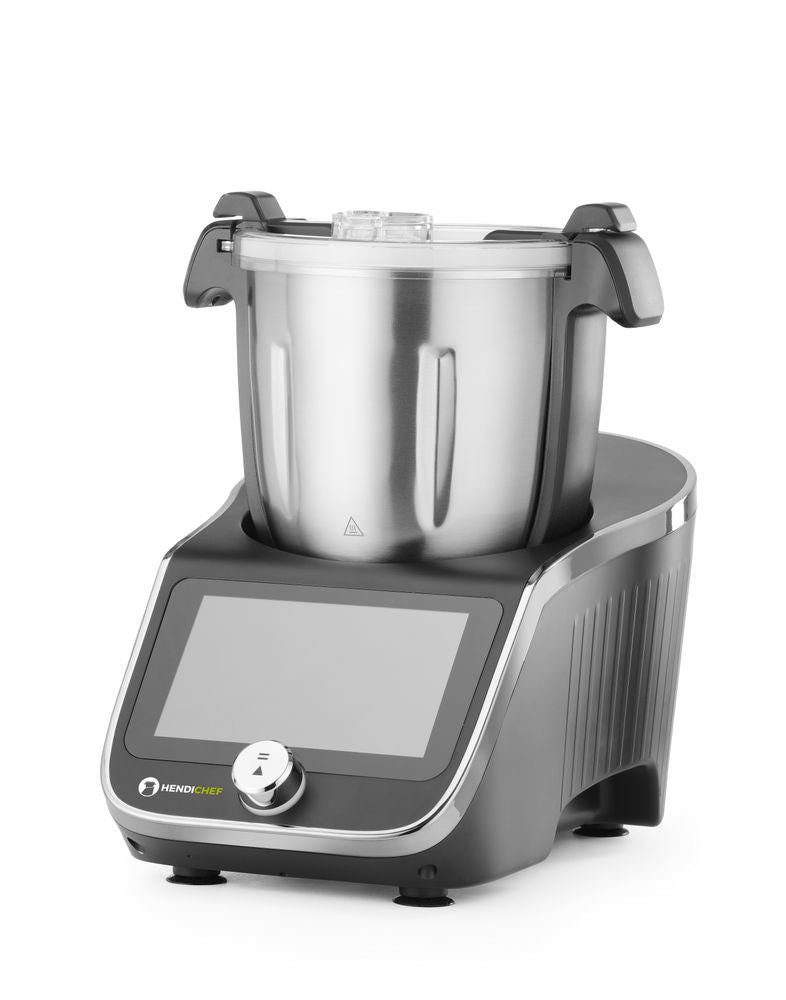 HENDI Küchenmaschine HENDICHEF Schwarz – 3 l, mit Kochfunktion