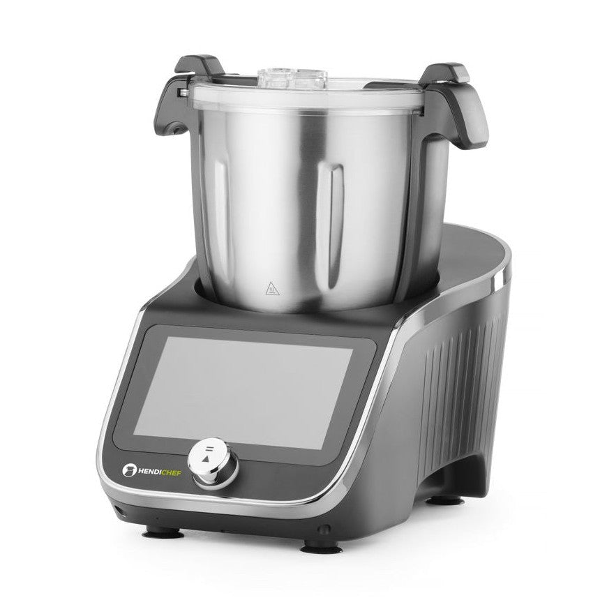 HENDI Küchenmaschine HENDICHEF Schwarz – 3 l, mit Kochfunktion