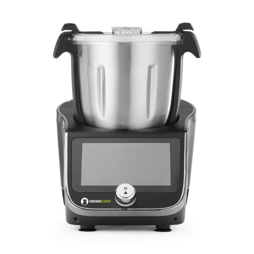 HENDI Küchenmaschine HENDICHEF Schwarz – 3 l, mit Kochfunktion