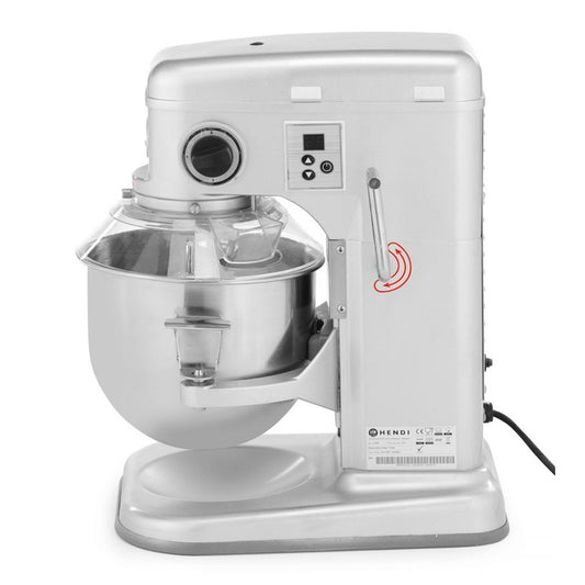 Planetenrührer, HENDI, Kitchen Line, 7L, Silber, 230V/650W, 317x440x H 490mm HENDI
