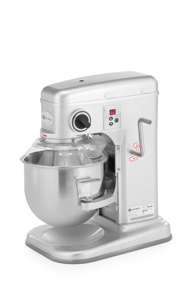 Planetenrührer, HENDI, Kitchen Line, 7L, Silber, 230V/650W, 317x440x(H)490mm