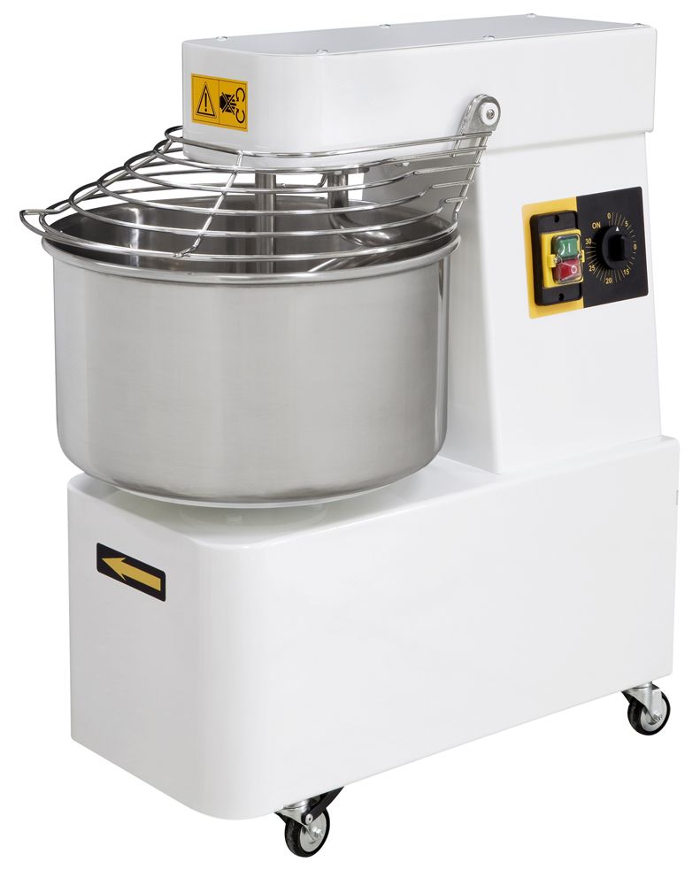 HENDI Spiralkneter 22 l – 2 Geschwindigkeiten, 56 kg/h