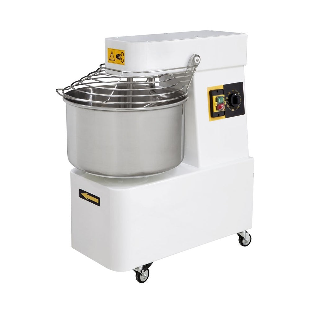 HENDI Spiralkneter 48 l – 2 Geschwindigkeiten, 128 kg/h