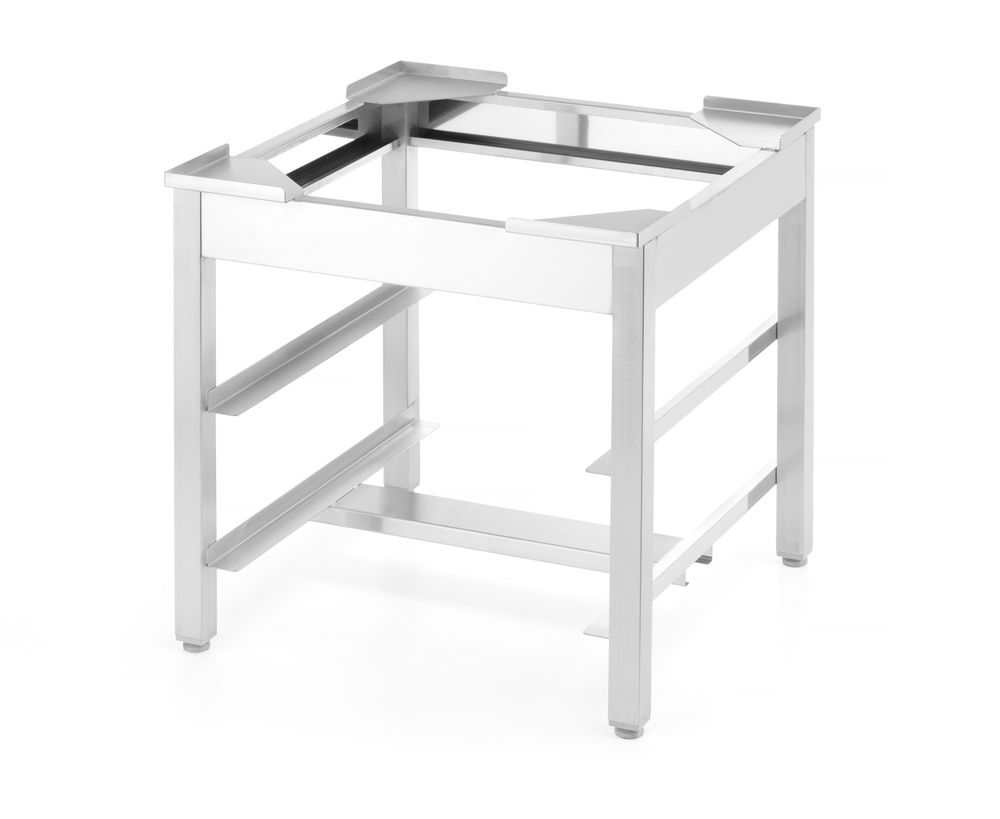 HENDI Ständer für Glasspülmaschine 40 × 40 – Edelstahl HENDI