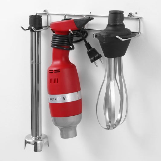 Stabmixer Profi Line 400 - Geschwindigkeit regelbar, Set inkl. Ablagegestell, HENDI, Profi Line, 230V/400W, ⌀100x H 765mm HENDI