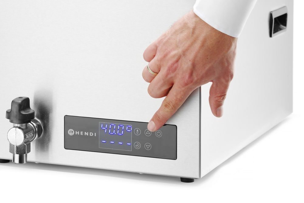 HENDI Sous-Vide-Gerät GN 1/1 – 20 L, 600 W