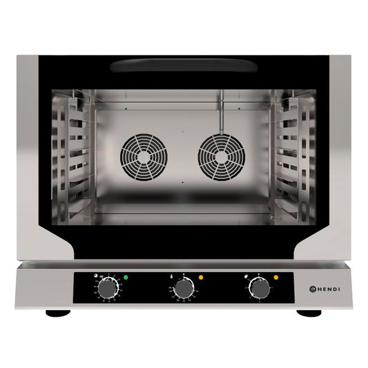 Heißluftofen mit Beschwadung, HENDI, 400V/6400W, 783x755x H 634mm HENDI
