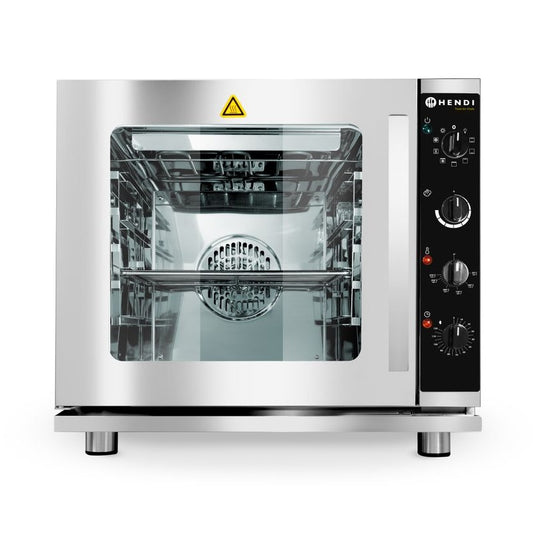 Kombidämpfer mit Grill 4x GN 2/3, HENDI, Hellgrau, 230V/3000W, 625x585x H 590mm HENDI