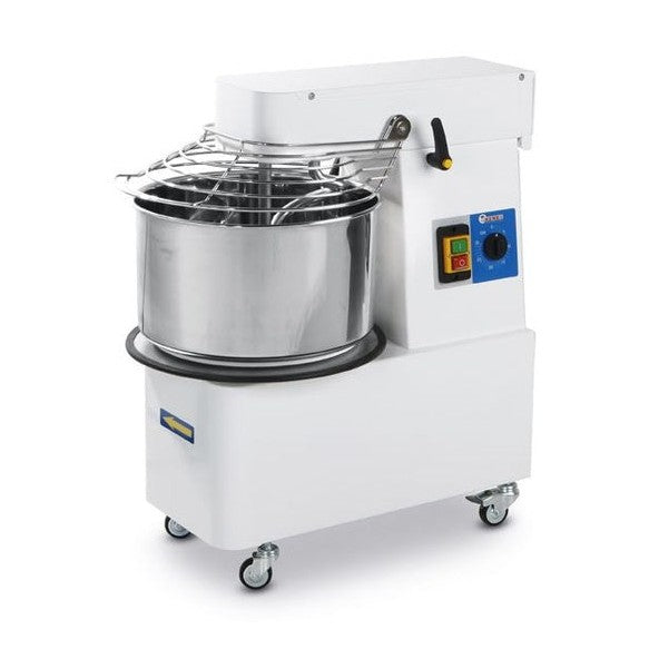 HENDI Spiralmischer steigender Kopf – 22 L, 56 kg/h, 750 W HENDI