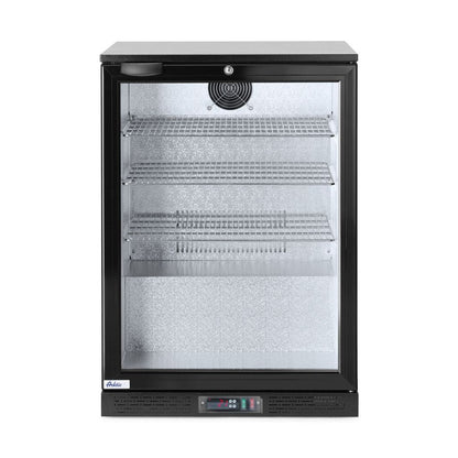 Arktic Bar-Kühlschrank 1-türig 105 l – Schwarz, Alu-Innenraum