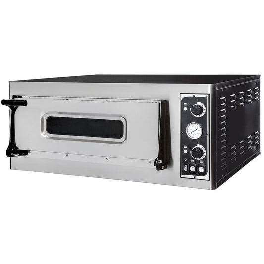 Pizzaofen BASIC 4, HENDI, 1 Kammer, 400V/4700W, 975x930x H 413mm HENDI