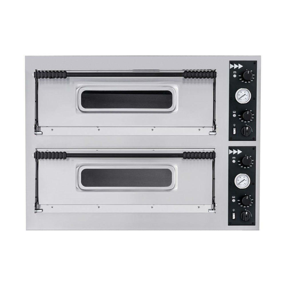 HENDI Pizzaofen BASIC XL 44 – 2 Kammern, 400 V, 12 kW