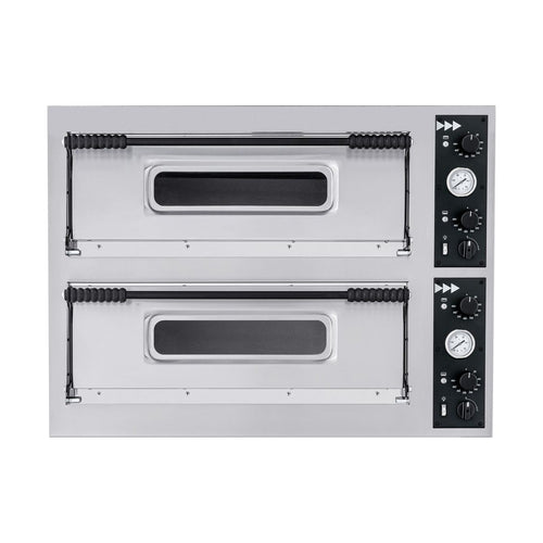 HENDI Pizzaofen BASIC XL 44 – 2 Kammern, 400 V, 12 kW