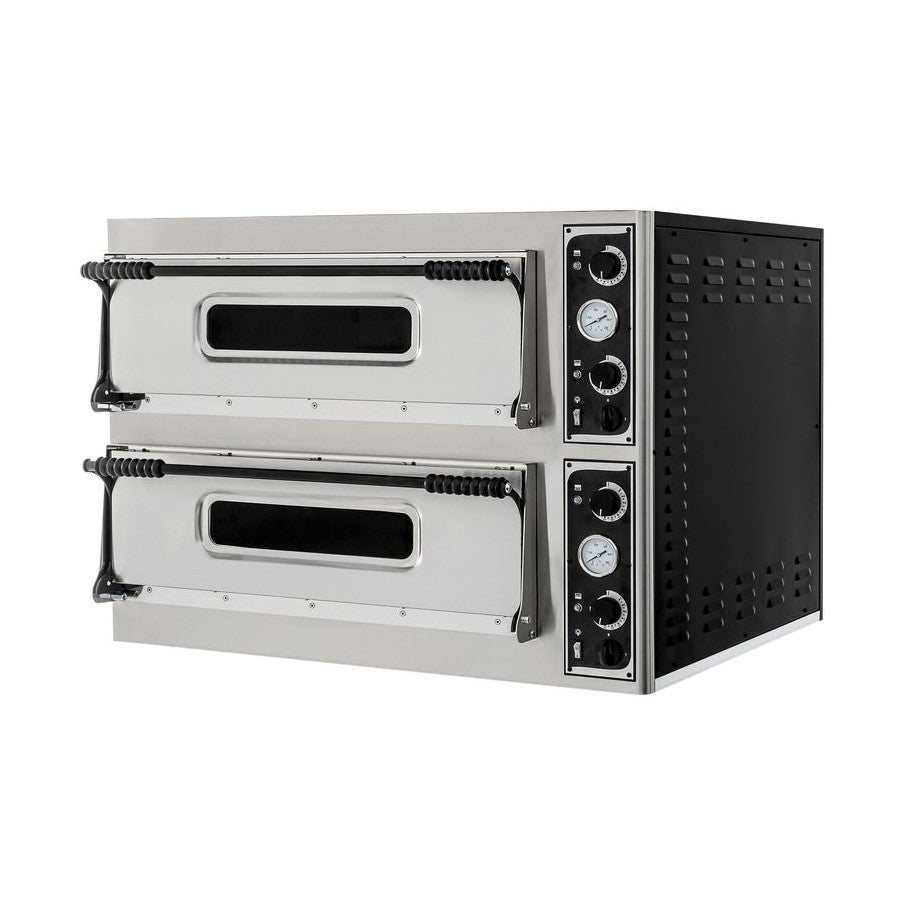 HENDI Pizzaofen BASIC XL 44 – 2 Kammern, 400 V, 12 kW