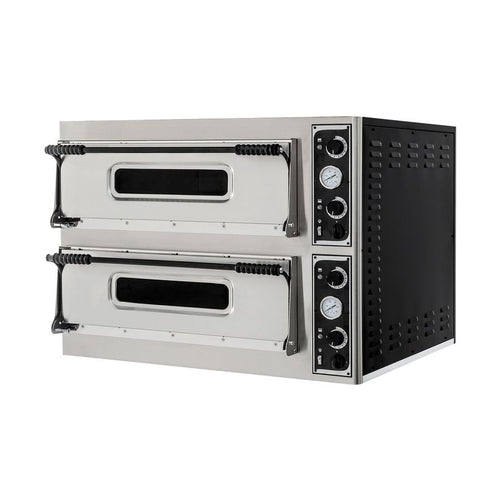 HENDI Pizzaofen BASIC XL 44 – 2 Kammern, 400 V, 12 kW