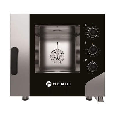 HENDI Combi Steamer CONTROL 5 × GN 1/1 – 7.8 kW, Rotary Knobs