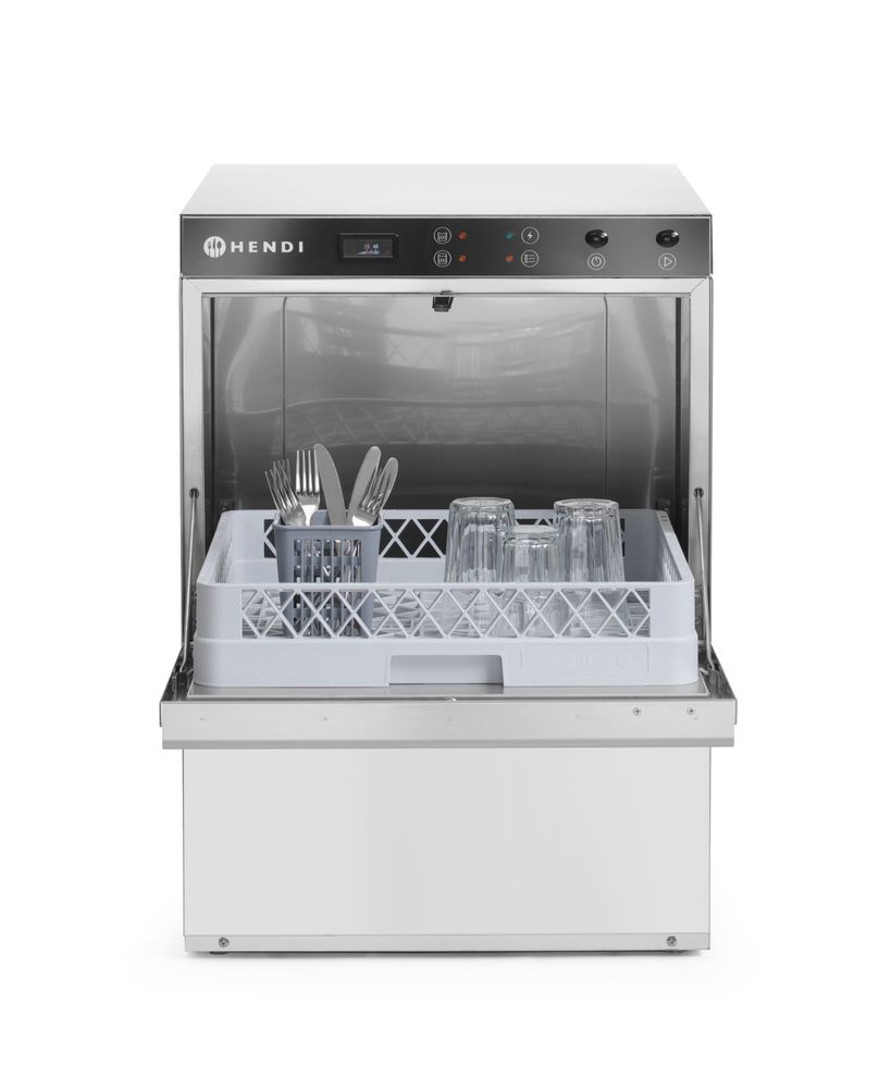 HENDI Geschirrspüler Budget Line 50 × 50 – 230 V, 3,6 kW