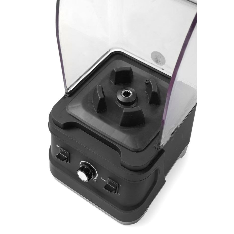 HENDI Bar-Mixer mit Schallschutzhaube – 2,5 L, stufenlos HENDI