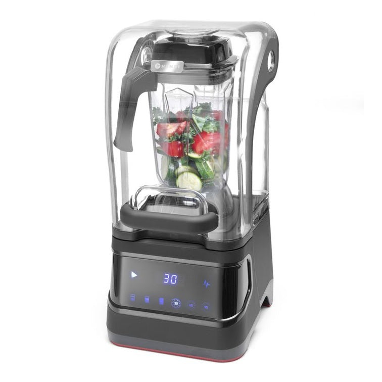 Digitaler Mixer mit Schallschutzhaube, HENDI, 2,5L, Schwarz, 220-240V/1680W, 250x300x H 546mm HENDI