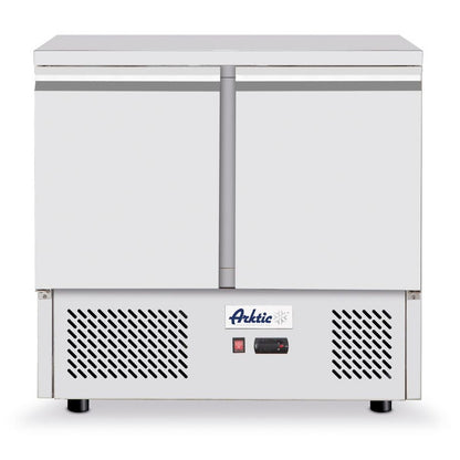 Kühltisch, zweitürig Kitchen Line 300L, Arktic, 230V/220W, 900x700x H 890mm Arktic