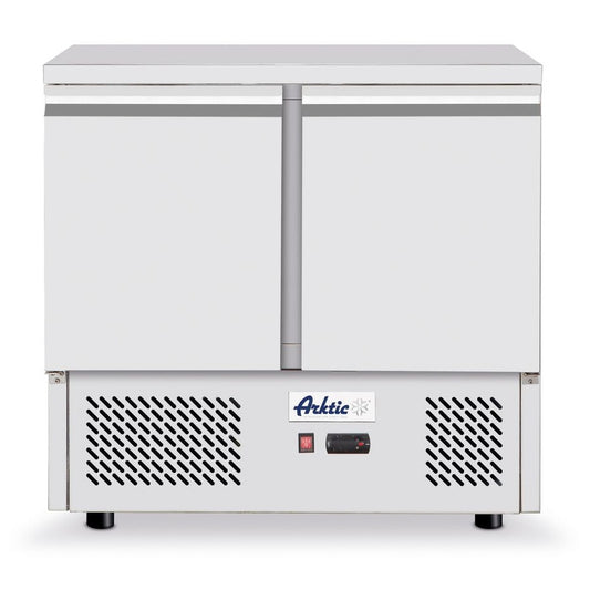 Kühltisch, zweitürig Kitchen Line 300L, Arktic, 230V/220W, 900x700x H 890mm Arktic