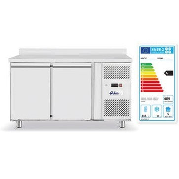HENDI Kühltisch Profi Line zweitürig – 280 L, GN 1/1, Serie 700 Arktic