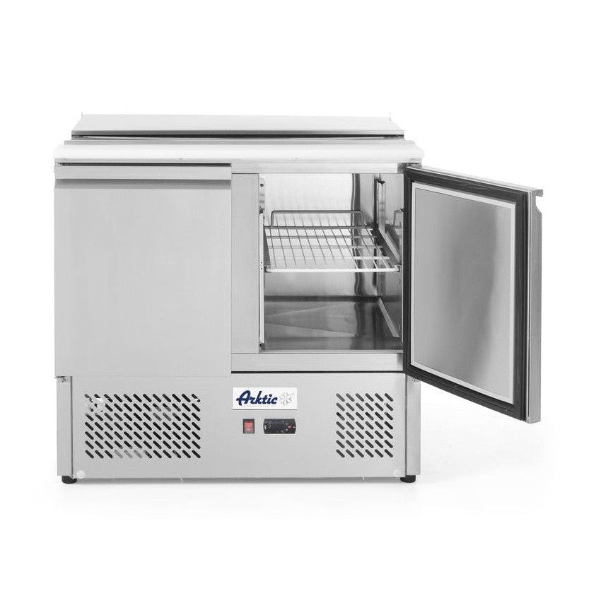 Arktic Saladette zweitürig 300 L – 2 × GN 1/1, Umluftkühlung Arktic