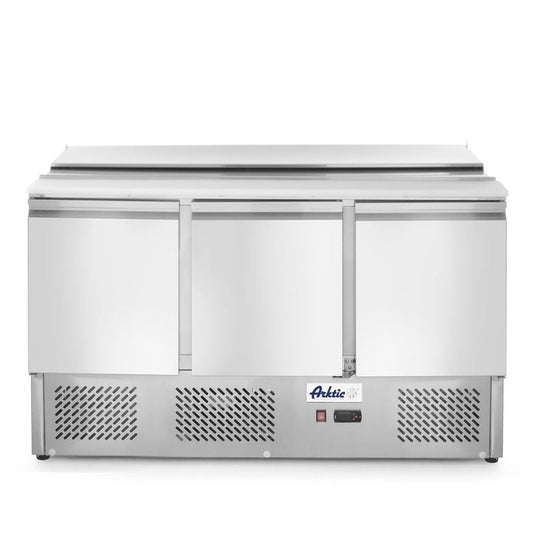Saladette, dreitürig 380 L, Arktic, 230V/310W, 1390x702x H 888mm Arktic