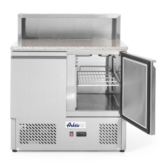 Pizzatisch, zweitürig 300 L, Arktic, 230V/310W, 900x700x H 1110mm Arktic