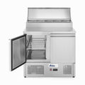 Arktic Saladette zweitürig mit Aufsatzvitrine – 300 L, 5 × GN 1/6 Arktic