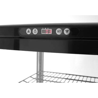 Kühlvitrine 270 Liter, Arktic, schwarz, Schwarz, 230V/290W, 550x520x H 1870mm Arktic