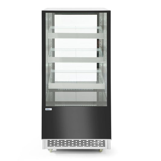 Kühlvitrine mit 3 geneigten Regalen, Arktic, 300L, 230V/480W, 650x833x H 1460mm Arktic