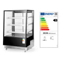 Kühlvitrine mit 3 geneigten Regalen, Arktic, 650L, 230V/490W, 1200x833x H 1460mm Arktic