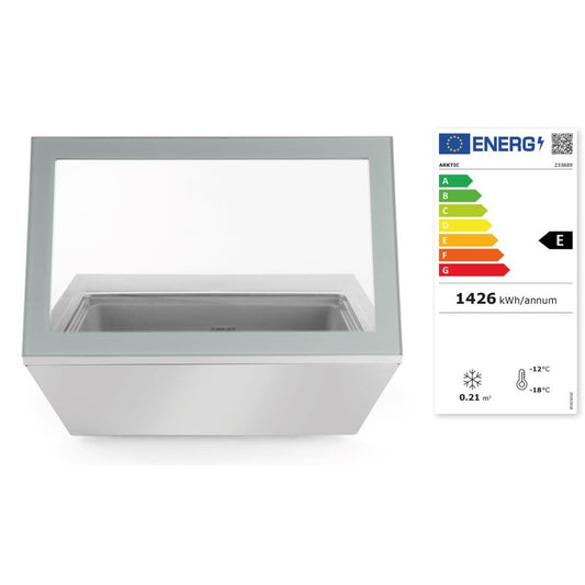 Eiscreme-Display-Gefrierschrank, Arktic, 220-240V/210W, 867x735x H 373mm Arktic