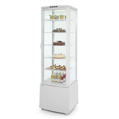 Kühlvitrine 270 Liter, Arktic, weiß, Weiß, 230V/290W, 550x520x H 1870mm Arktic