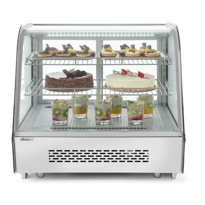 Aufsatz-Kühlvitrine, Arktic, 160L, 230V/160W, 885x570x H 680mm Arktic