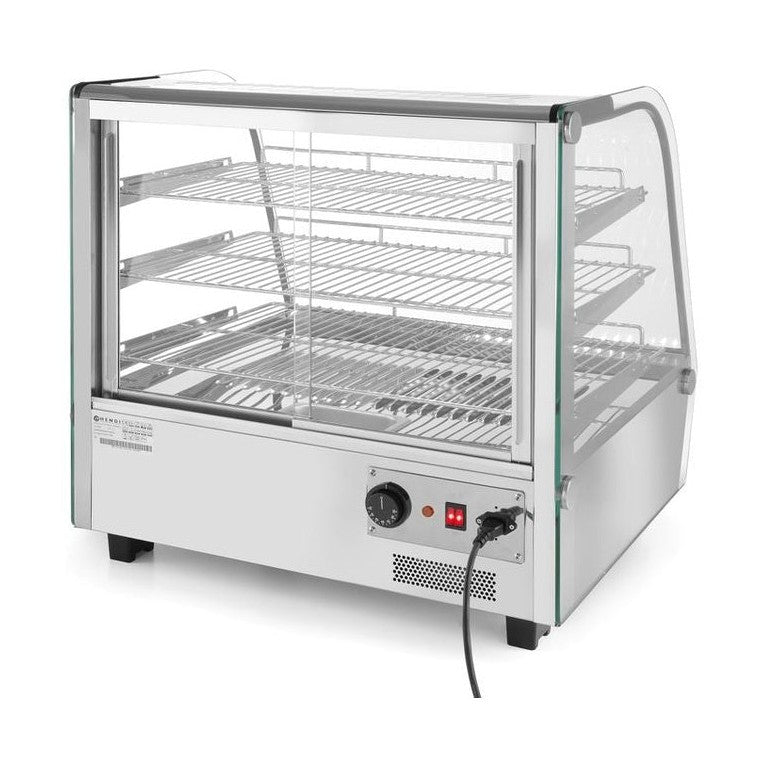 HENDI Beheiztes Thekendisplay – 120 L, 1100 W, 3 Ebenen HENDI