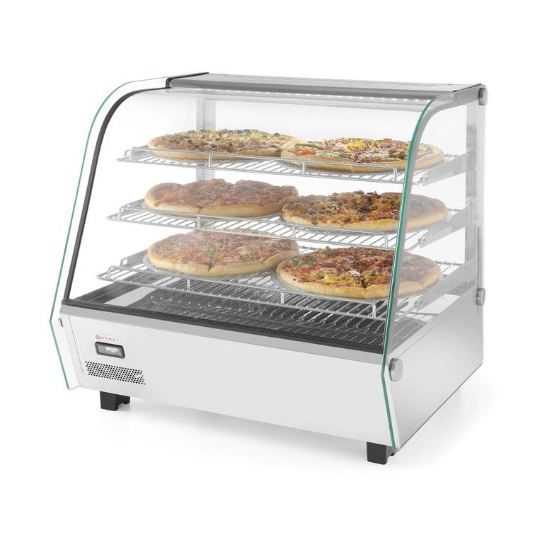 HENDI Beheiztes Thekendisplay – 120 L, 1100 W, 3 Ebenen HENDI