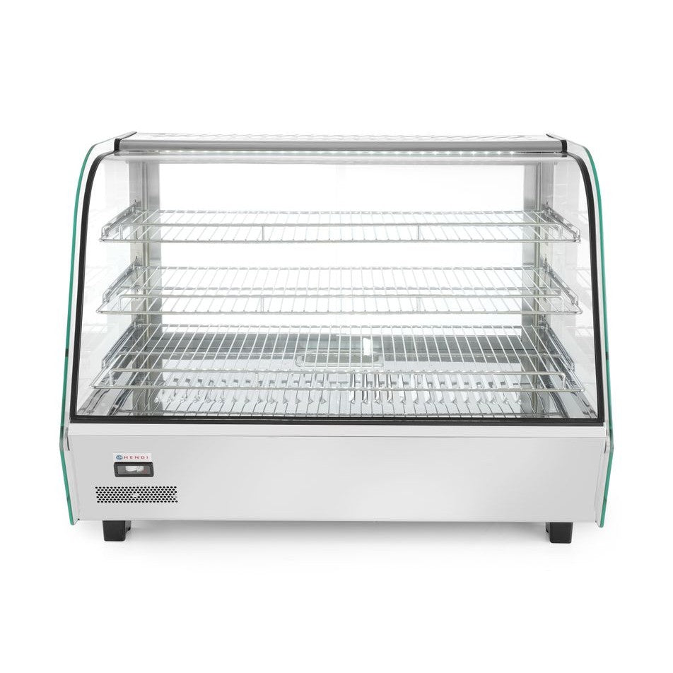 HENDI Warmhaltevitrine 160 L – 3 Ebenen, 30–90 °C