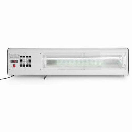 Arktic Sushi-Vitrine 5 × GN 1/3 – gekühlt 0–6 °C, mit LED Arktic